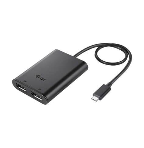 I-TEC USB-C Dual 4K/60Hz single 8K/30Hz DP Video Adapter 2x DP Port
