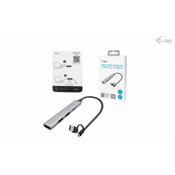 I-TEC USB-A/USB-C Metal HUB 1x USB-C 3.1 + 3x USB 2.0