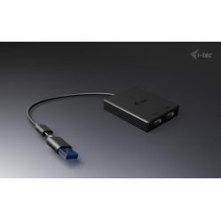 I-TEC USB-A/USB-C Dual 4K HDMI Video Adapter 2x 4K HDMI Display Adapter with DisplayLink Chip 6950