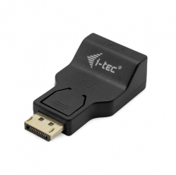 I-TEC Adapter DisplayPort to VGA resolution Full-HD FHD/60 Hz gold-plated DP-connector