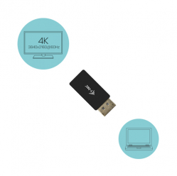 I-TEC adapter DisplayPort to HDMI resolution 4K / 60 Hz gold-plated DP connector