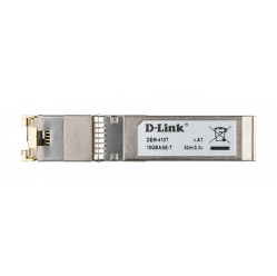D-LINK 10G SFP+ RJ-45 Transceiver 10Gbit/s Full Duplex up to 30m Cat.6a Cable length at 10GBASE-T and up to 100m