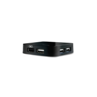 Kabel DLINK DUB-H4/E koncentrator 4-portowy USB 2.0 (4 x port A, 1 x port B, , zasilacz)