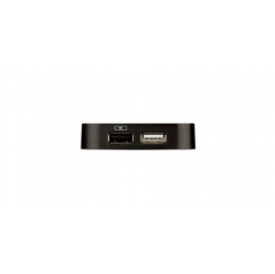 DLINK DUB-H4/E D-Link koncentrator 4-portowy USB 2.0 (4 x port A, 1 x port B, , zasilacz)