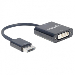 MANHATTAN Adapter DisplayPort 1.2a na DVI-D 24+1 Aktywny 23cm