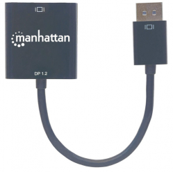 MANHATTAN Adapter DisplayPort 1.2a na DVI-D 24+1 Aktywny 23cm