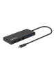 MANHATTAN Adapter USB-C Multiport do 2x HDMI/RJ45/2x USB-A/USB-C PD