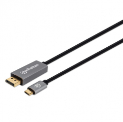 MANHATTAN Adapter USB-C na DisplayPort DP Alt Mode 8K 2m