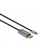 MANHATTAN Adapter USB-C na DisplayPort DP Alt Mode 8K 2m