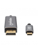 MANHATTAN Adapter USB-C na DisplayPort DP Alt Mode 8K 2m