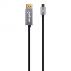 MANHATTAN Adapter USB-C na DisplayPort DP Alt Mode 8K 2m