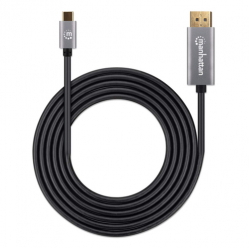 MANHATTAN Adapter USB-C na DisplayPort DP Alt Mode 8K 2m