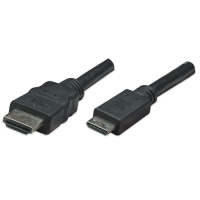 Kabel MANHATTAN HDMI - Mini HDMI 4K 30Hz 1.8m Czarny