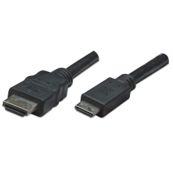 MANHATTAN HDMI - Mini HDMI 4K 30Hz 1.8m Czarny