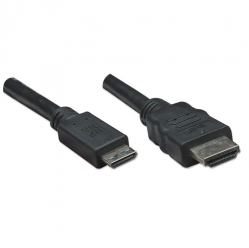 MANHATTAN HDMI - Mini HDMI 4K 30Hz 1.8m Czarny