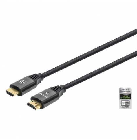 MANHATTAN HDMI 2.1 Ultra High Speed z Ethernet 2m 8K Oplot
