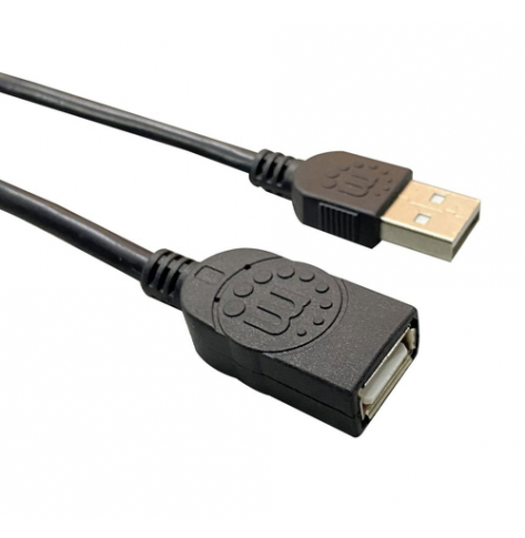 MANHATTAN Przedluzacz USB 2.0 AM-AF 3m Czarny