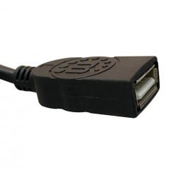 MANHATTAN Przedluzacz USB 2.0 AM-AF 3m Czarny
