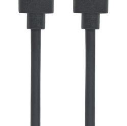 MANHATTAN Hi-Speed USB 2.0 Type-C M/M 480 Mbps 2 m czarny