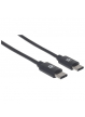 MANHATTAN USB 2.0 C Device Cable 3m Hi-Speed USB 2.0 Type-C Male to Type-C Male 480 Mbps 3 m (10 ft.) Black