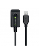 TECHLY Przedluzacz Aktywny USB 2.0 A-A M/F 5m Czarny