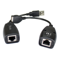 Przedłużacz TECHLY 361322 Extender USB do 50m po kablu sieciowym RJ45