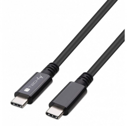 TECHLY USB-C 4.0 M/M 80cm 40Gbps 100W PD 3A Thunderbolt 4