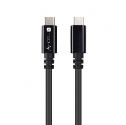 TECHLY USB-C 4.0 M/M 80cm 40Gbps 100W PD 3A Thunderbolt 4