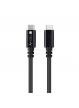 TECHLY USB-C 4.0 M/M 80cm 40Gbps 100W PD 3A Thunderbolt 4