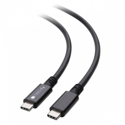 TECHLY USB-C 4.0 M/M 80cm 40Gbps 100W PD 3A Thunderbolt 4