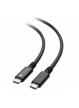TECHLY USB-C 4.0 M/M 80cm 40Gbps 100W PD 3A Thunderbolt 4