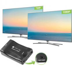 TECHLY Konwerter AV Euro SCART do HDMI 720p/1080p