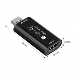 TECHLY Grabber HDMI Karta Przechwytywania HDMI 1080p do USB