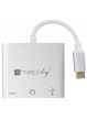 TECHLY Adapter USB-C Multiport na HDMI/USB-A 3.0/USB-C PD