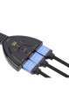 TECHLY 3-Portowy Przelacznik HDMI 3x1 4K 30Hz Pigtail