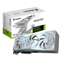 Karta graficzna GIGABYTE AORUS GeForce RTX 5080 MASTER ICE 16GB