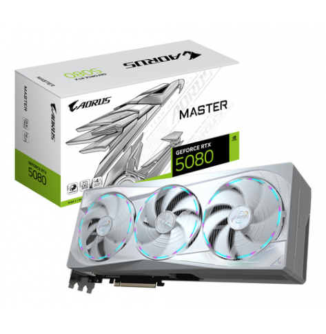 GIGABYTE AORUS GeForce RTX 5080 MASTER ICE 16GB
