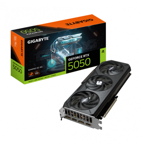 GIGABYTE GeForce RTX 5050 GAMING OC 8GB GDDR6 2xDP 2xHDMI
