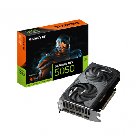 GIGABYTE GeForce RTX 5050 WINDFORCE OC 8GB GDDR6 2xDP 2xHDMI