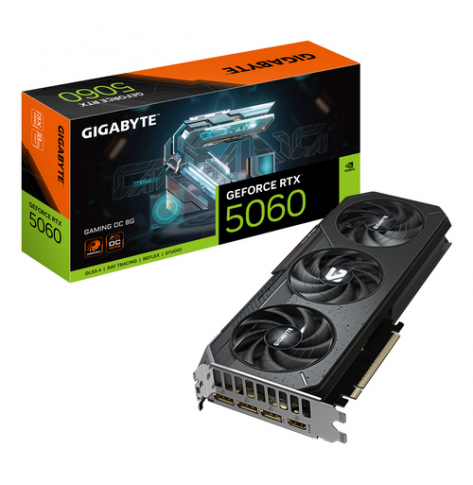 GIGABYTE GeForce RTX 5060 GAMING OC 8GB GDDR7 3xDP 1xHDMI