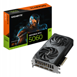 GIGABYTE GeForce RTX 5060 WINDFORCE OC 8GB GDDR7 3xDP 1xHDMI