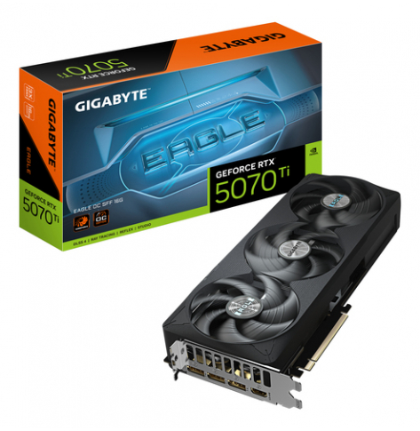 Karta graficzna GIGABYTE GeForce RTX 5070 Ti EAGLE OC SFF 16GB GDDR7 3xDP 1xHDMI