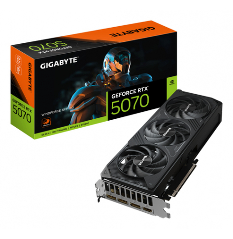 GIGABYTE GeForce RTX 5070 WINDFORCE SFF 12GB GDDR7 3xDP 1xHDMI