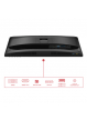 AOC 24E4U 23.8 FHD IPS 120Hz 4ms  D-Sub HDMI DP HUB USB PIVOT