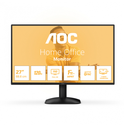 Monitor AOC 27B31H 27 FHD IPS 120Hz 1ms  D-SUB HDMIx2 DP