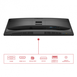 AOC 27E4U 27 FHD IPS 120Hz 4ms  D-Sub HDMI DP Speakers Pivot