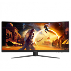 Monitor AOC CU34G4Z 34 4K 1ms 2xHDMI DP USB Black/Red