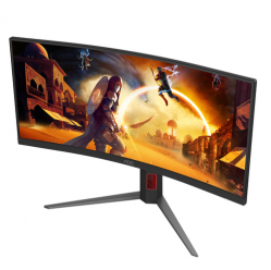 Monitor AOC CU34G4Z 34 4K 1ms 2xHDMI DP USB Black/Red