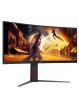Monitor AOC CU34G4Z 34 4K 1ms 2xHDMI DP USB Black/Red