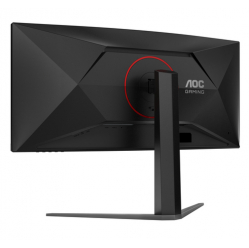 Monitor AOC CU34G4Z 34 4K 1ms 2xHDMI DP USB Black/Red